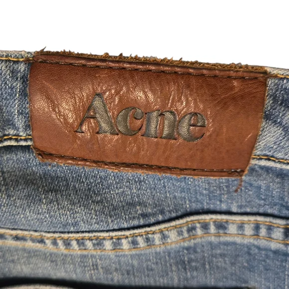 Vintage Acne High Rise Straight Jeans 28/32 - Picture 4 of 6